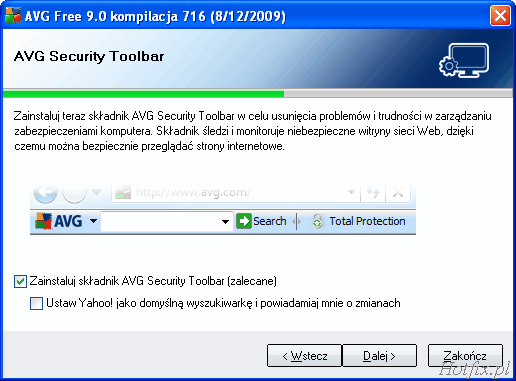 AVG Security Toolbar